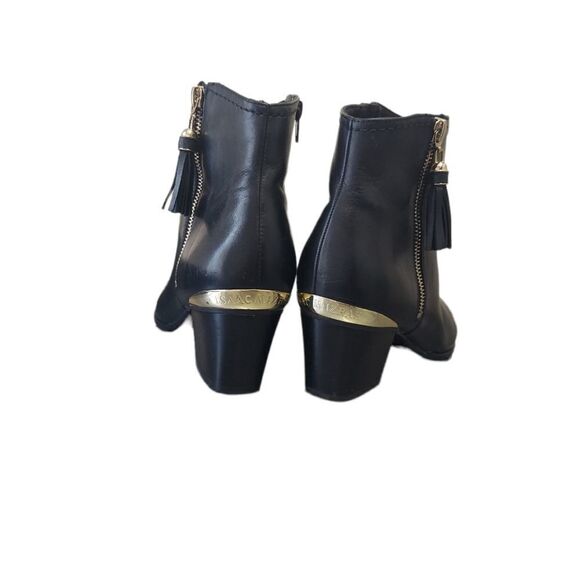 Isaac Mizrahi Julian Leather Ankle Boots - Picture 4 of 8